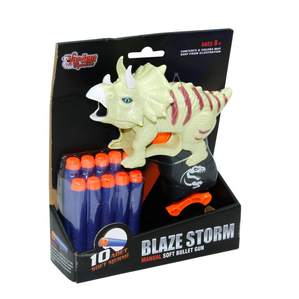 Yumuşak Mermili Dinozor Tabanca