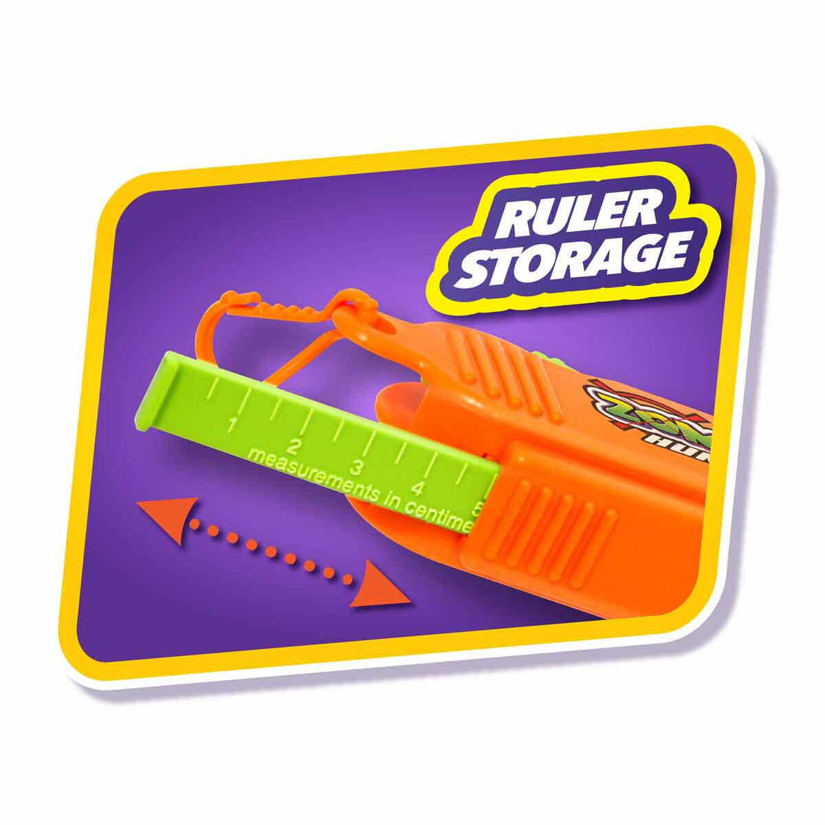 Zombi Avcısı Sünger Dart Atan Silah Oyun Seti | 8 Zombi Figürlü Hedef Seti | 18 Metre Menzilli Hayatta Kalma Kiti